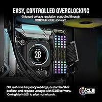 Vista 6 de CORSAIR Dominator Platinum RGB DDR5 RAM 64 GB (2 x 32 GB) 5600 MHz CL40 Intel XMP iCUE Memoria de computadora compatible - Negro (CMT64GX5M2X5600C40)