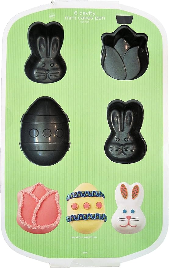 Wilton 6 Cavity Mini Cake Pan Novelty Cake Pans Home