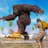 Giant King Animal Gorilla and Dinosaur Games: City Animals Smash Chase 3D