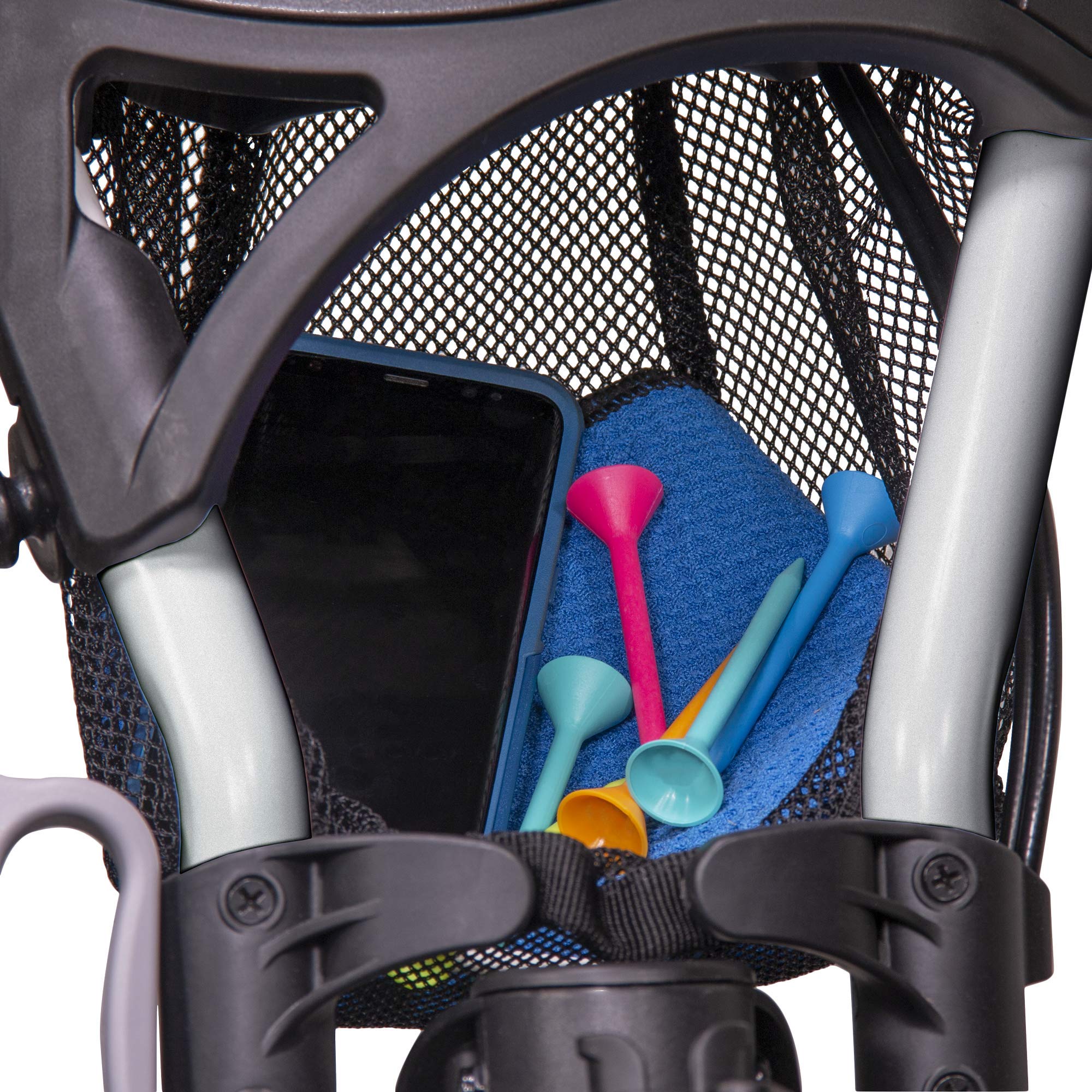 Amazon.co.jp: Clicgear モデル8+ 4輪 ゴルフプッシュカート シルバー