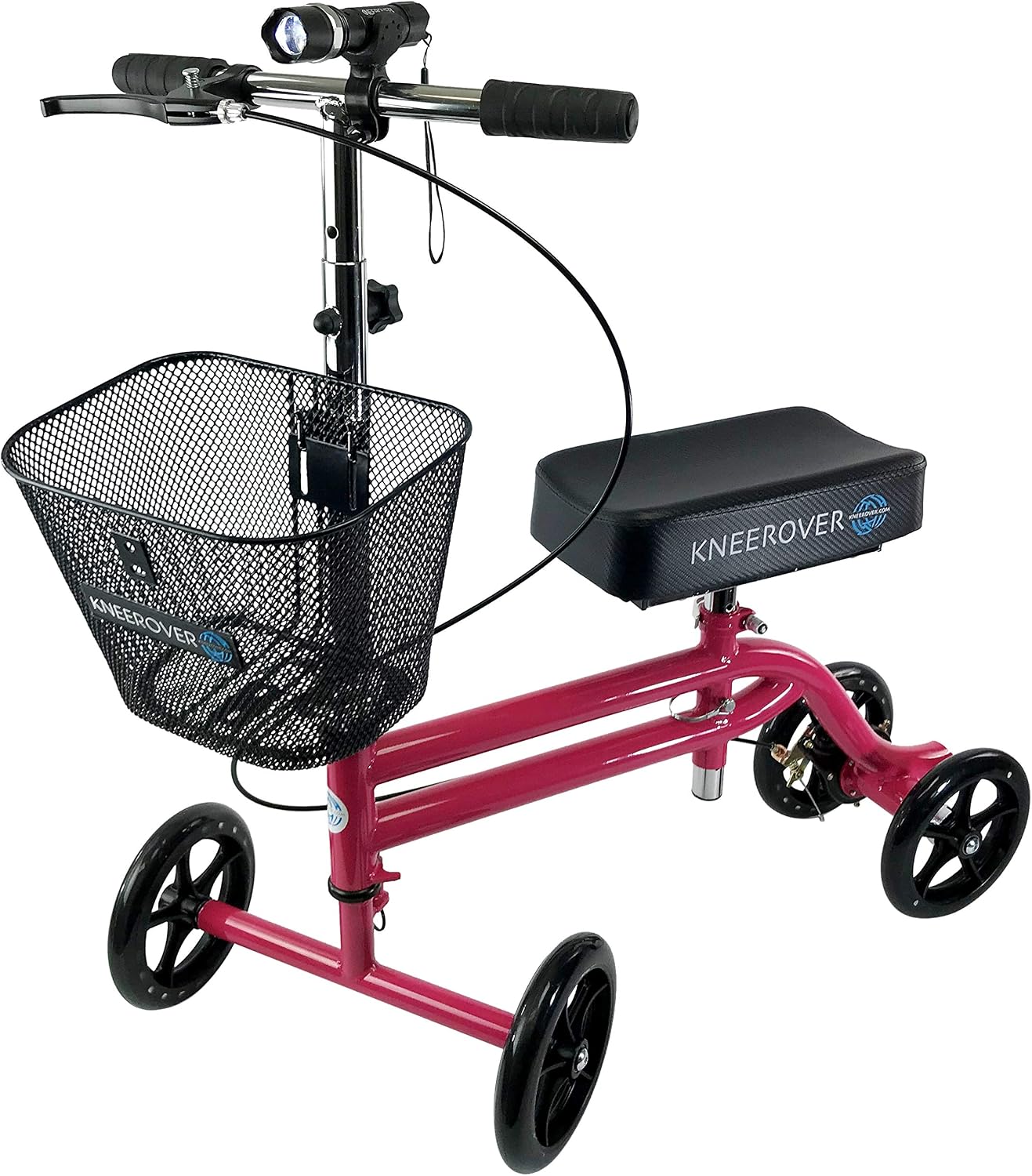 Get Special Price KneeRover Deluxe Super Bright LED Safety Headlight With Batteries for Knee Walkers Knee Scooters Rollators New Arrivals KneeRover Deluxe Super Bright LED Safety Headlight With Batteries for Knee Walkers Knee Scooters Rollators