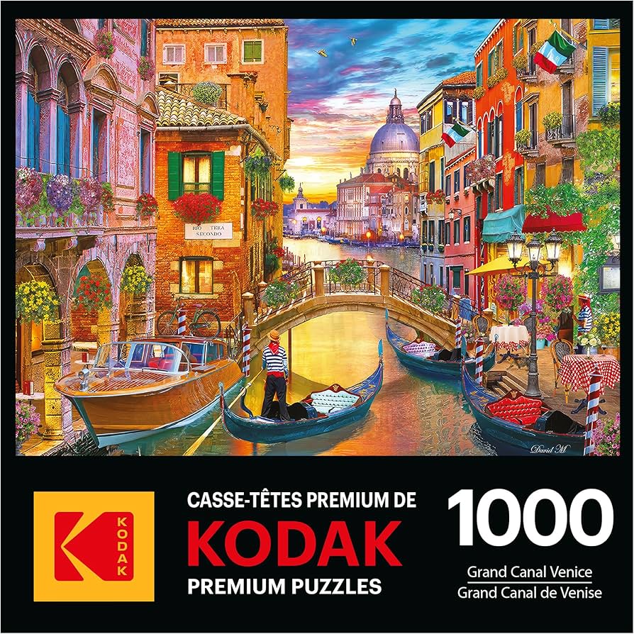 Amazon.com: RoseArt - Kodak Premium - Grand Canal Venice - 1000