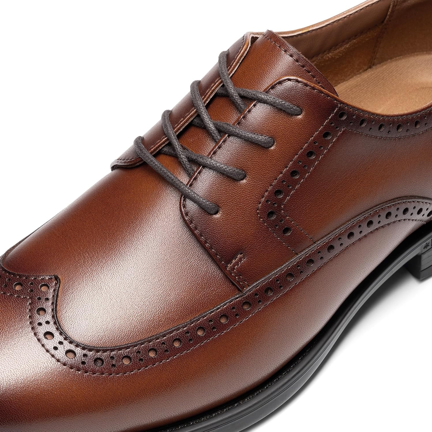 Bruno Marc Men's Brogue Wingtip Oxfords Leather Dress Shoes image 4