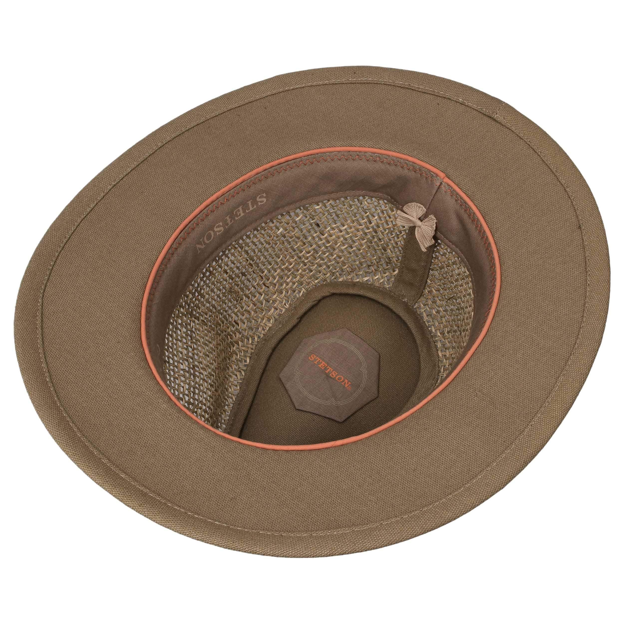 Stetson Medfield Sombrero Traveller de Paja Hombre Primavera Verano