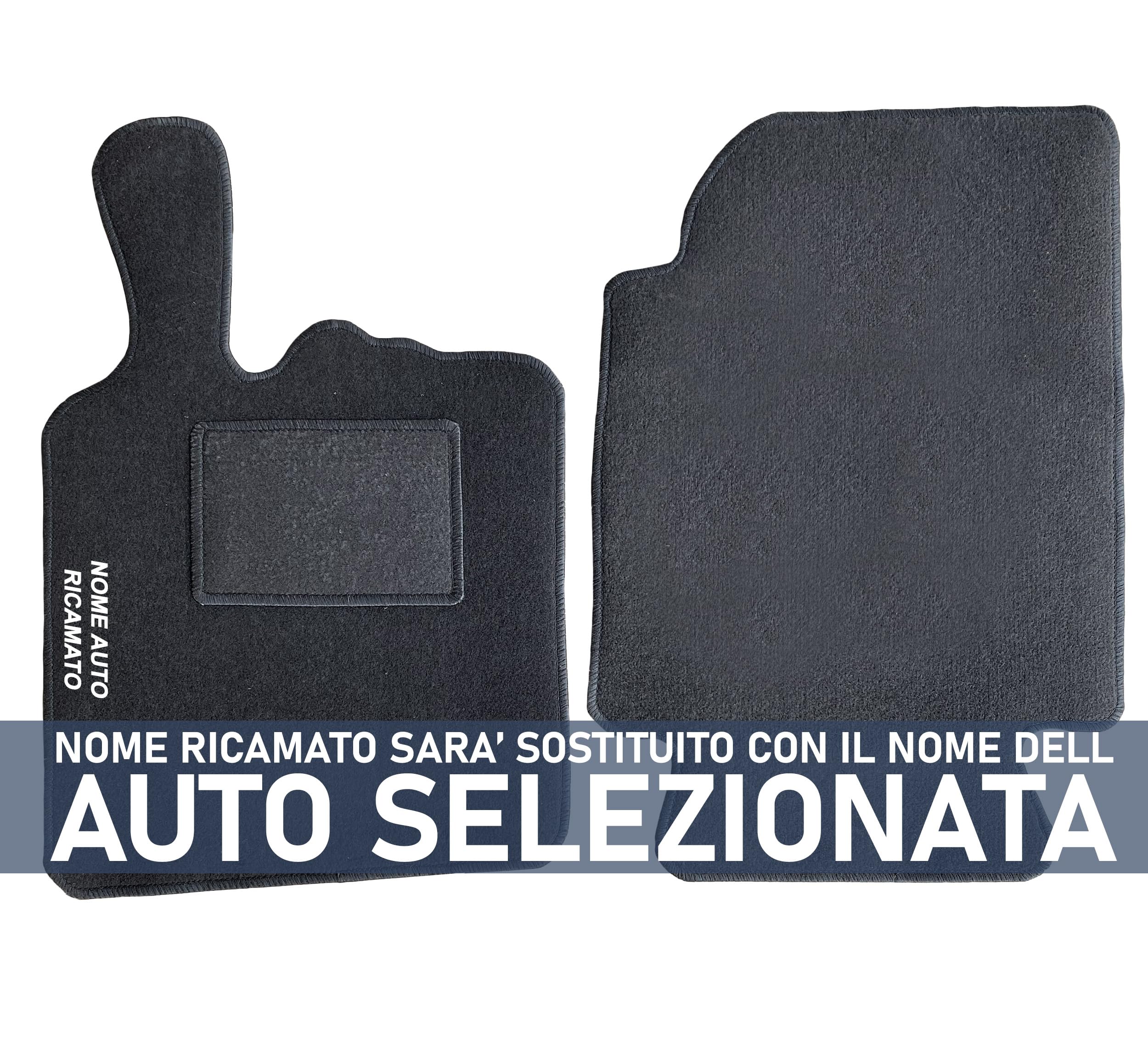 Tappetini Smart Fortwo A453 (2015-adesso) gomma