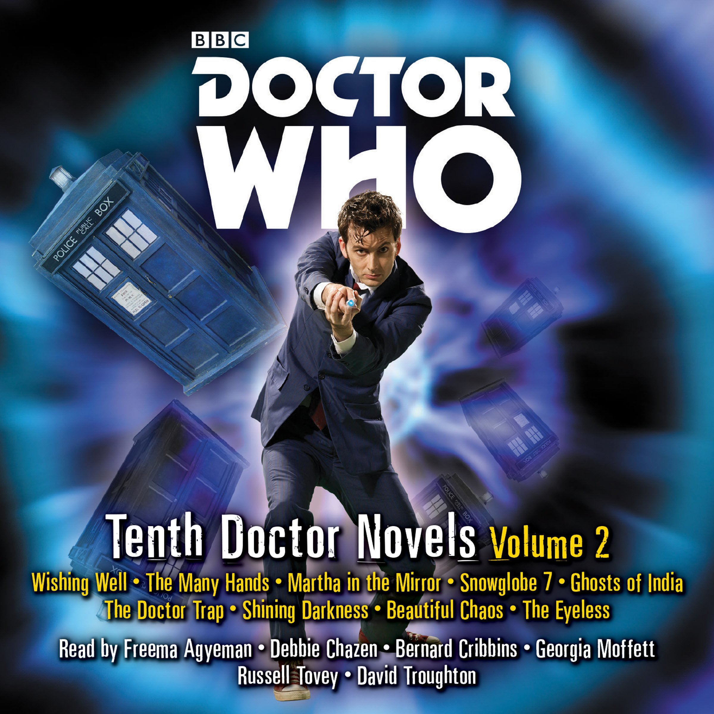 Cover art for Doctor Who: Tenth Doctor Novels Volume 2