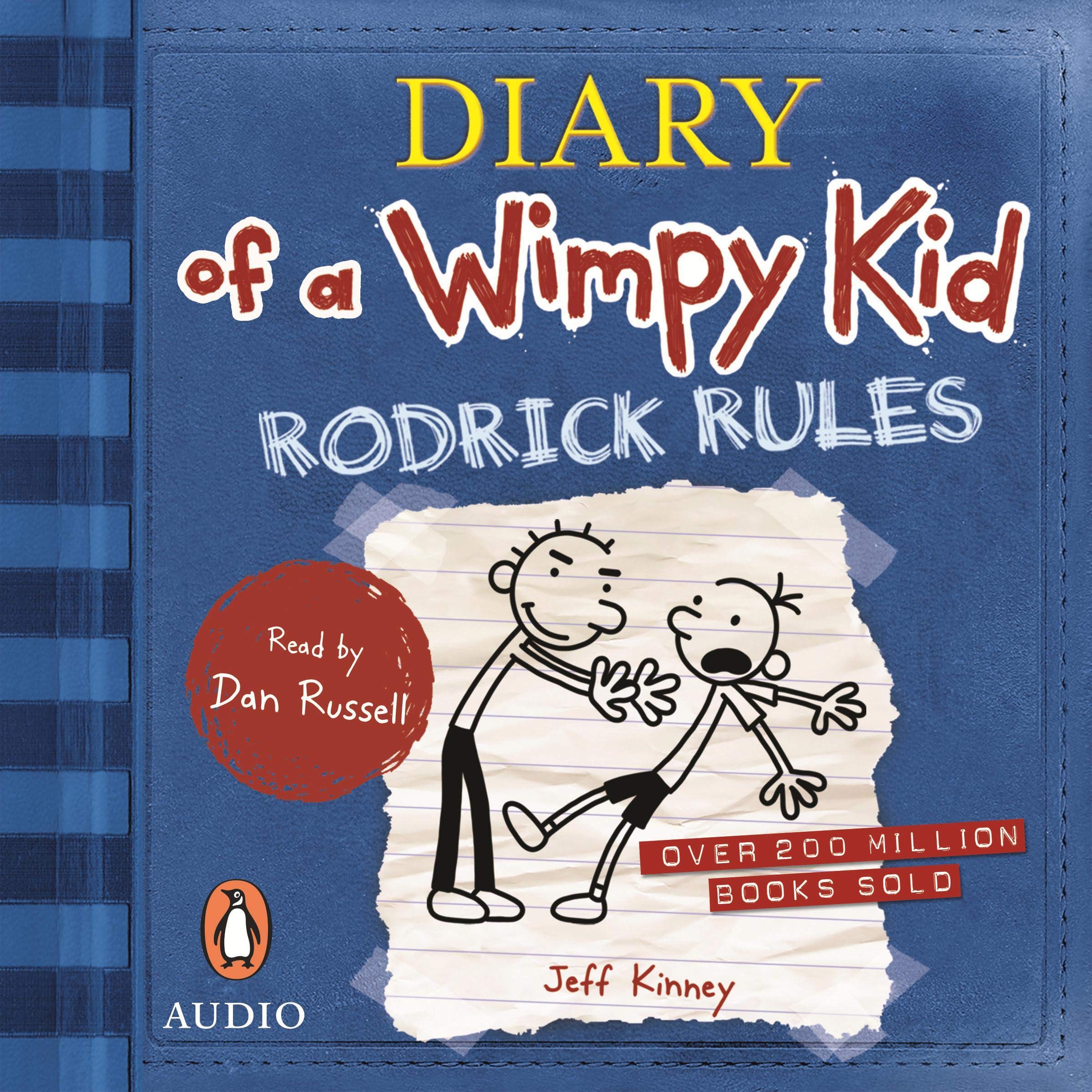 Cover art for Rodrick Rules (Diary of a Wimpy Kid #2)