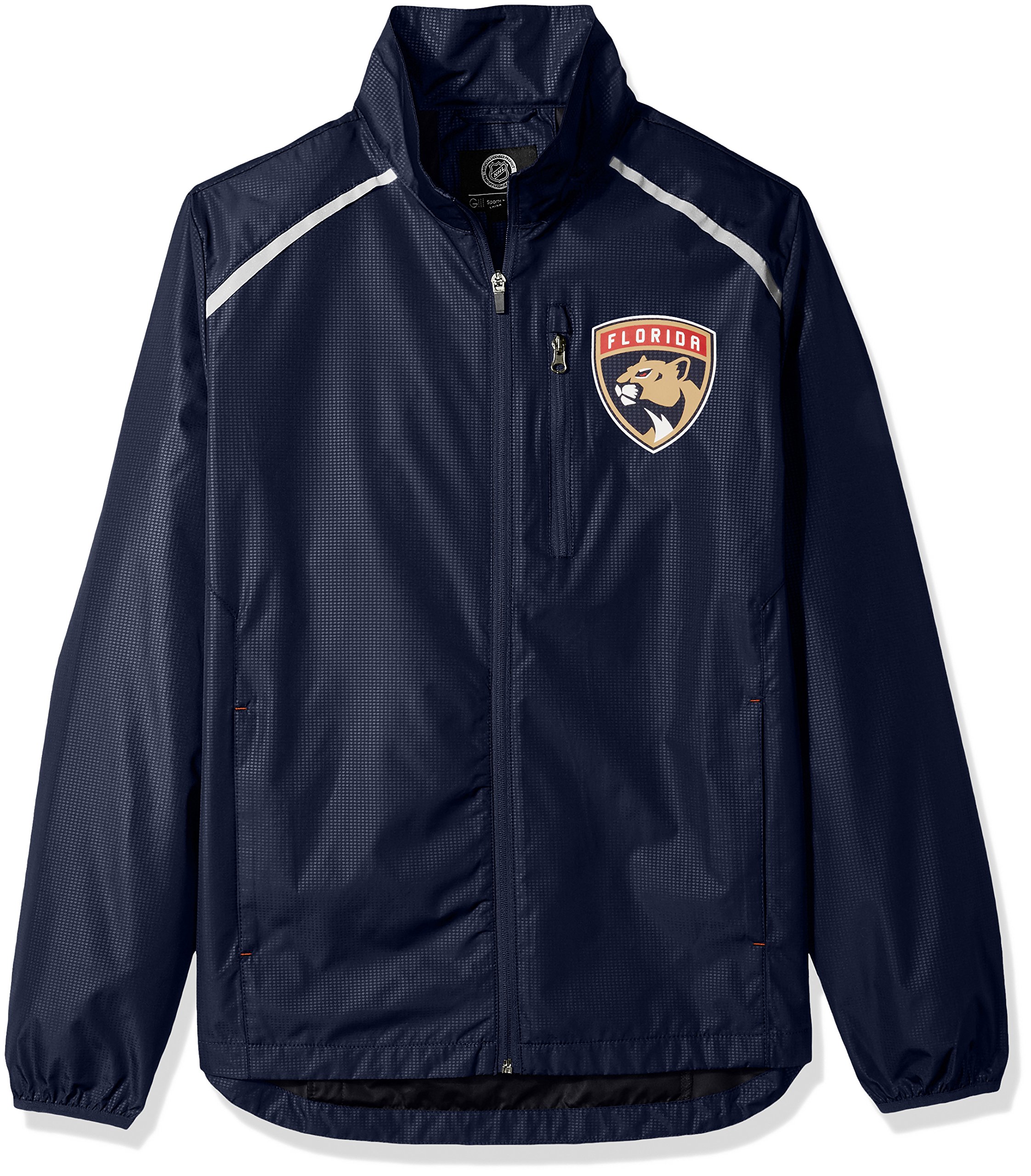 G-III Men's Storm Full Zip Packable Jacket, Navy, Small