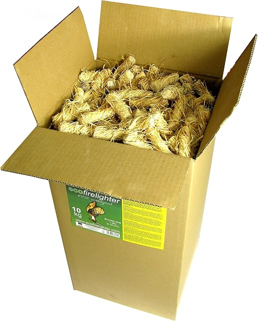 Feniks Feniks podpałka do ognia 10 kg ok. 800-1000 szt. do kominków, pieców, grilli i ognisk