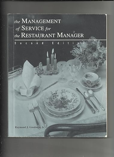 The Management of Service for the Restaurant Manager
