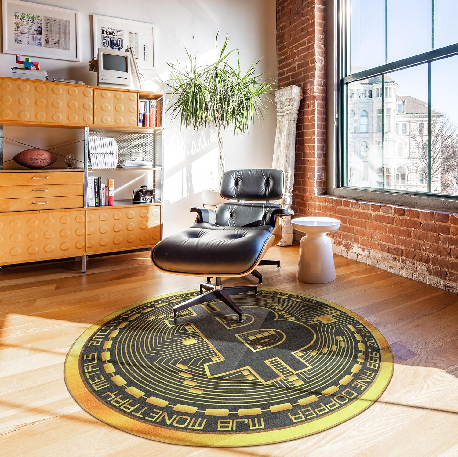 The Bitcoin Rug by My Magic Carpet