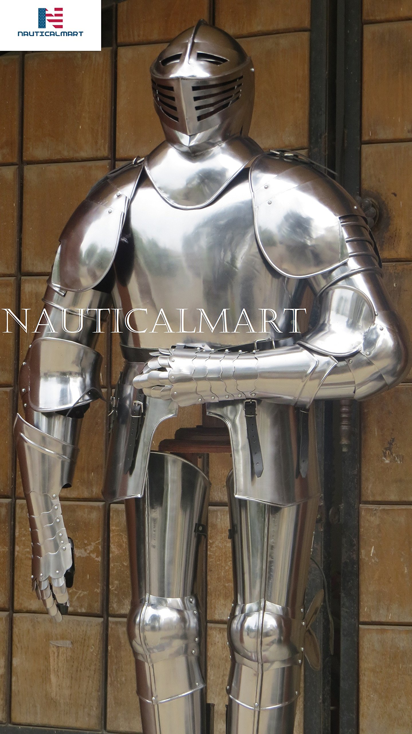 Nauticalmart Armor Reenactment Knight Full Suit of Armor Halloween Costume