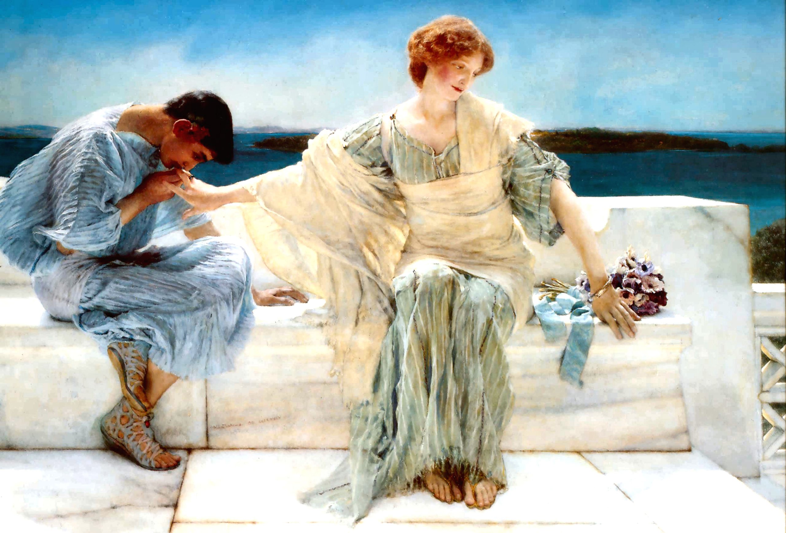 Masters 104 Ask Me No More 1906 Sir Lawrence Alma-Tadema Art Print/Poster