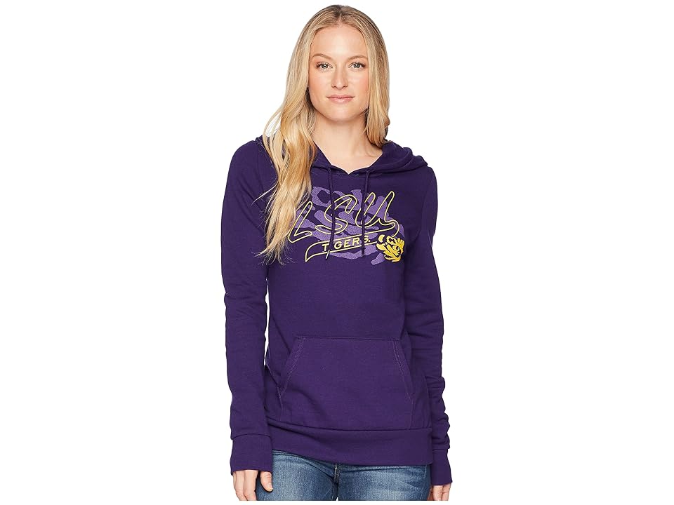 

Champion College LSU Tigers Eco University Fleece Hoodie (Collegiate Purple) Girl's Sweatshirt
