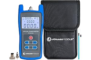 Jonard Tools FPM-50A High Precision Fiber Optic Power Meter: Unparalleled Accuracy for...