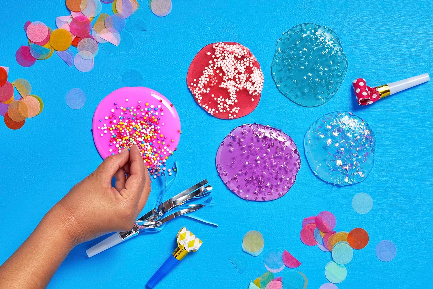 Buy Elmer’s Gue Premade Slime, Slime Kit, Includes Fun, Unique AddIns