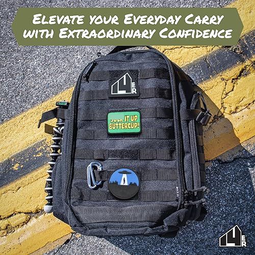 Miniatura 5 de Parches morales  Divertidos parches militares bordados con gancho y bucle para mochilas, collares y chalecos (paquete de 20)