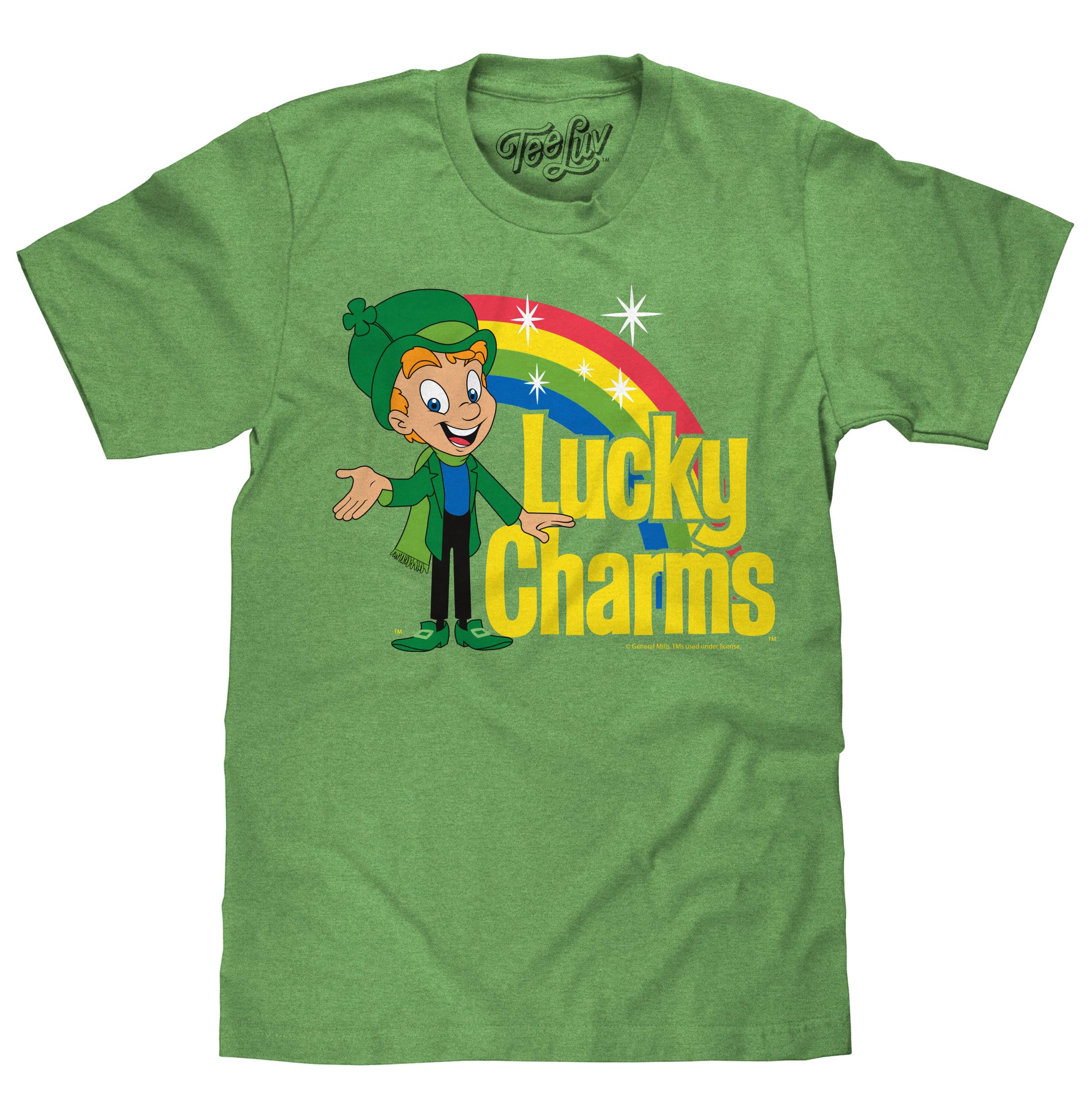 Men's Lucky Charms T-Shirt - Lucky The Leprechaun Cereal Shirt