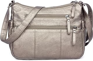 Crossbody Pocketbooks Handbags Messenger Silver 11 8