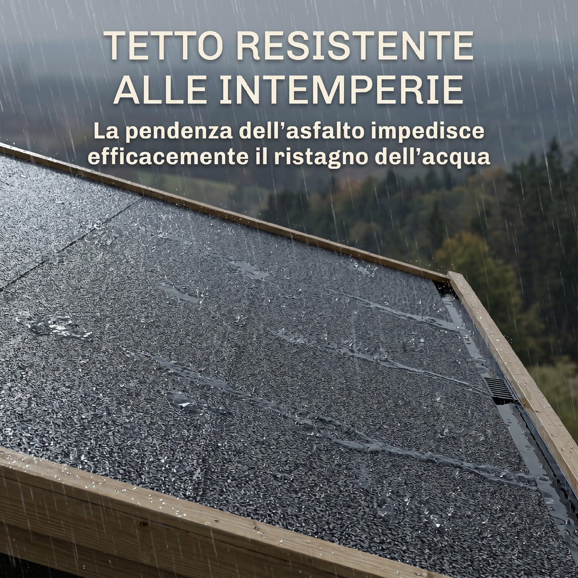 Outsunny Armadio da Giardino in Legno di Abete con Ante Ventilate e Kit Antiribaltamento, Casetta Porta Attrezzi da Esterno con Ripiani Rimovibili e Tetto Inclinato in Asfalto, Colore Legno