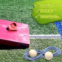 Vista 3 de Sotiff 2 juegos de tableros de cornhole de 27 pies, herramienta de configuración de distancia, dispositivo de medición de juego de cornhole