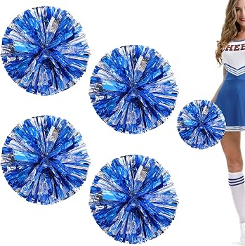 24 Cheerleader-Wasserflaschen Aus Kunststoff – 590 Ml, Wiederverwendbar, Mit Pompon-Design Für Sportteams