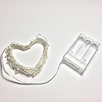 Vista 6 de Paquete de 2 mini luces LED a pilas, luces de hadas para interiores con temporizador de 6 horas encendidas y 18 horas apagadas para decoración