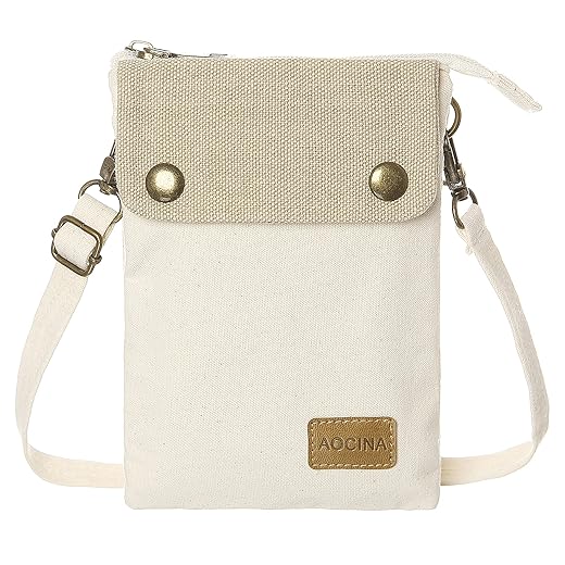 AOCINA Small Crossbody Bags for Women Cell Phone Purse Thread Wallet Crossbody Bag for Women(Pure Gray 2)