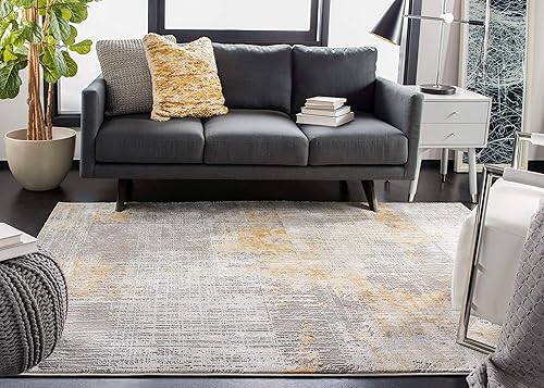 Miniatura 2 de SAFAVIEH Craft Collection CFT874G - Alfombra cuadrada de 5 pies 3 pulgadas, color grisbeige