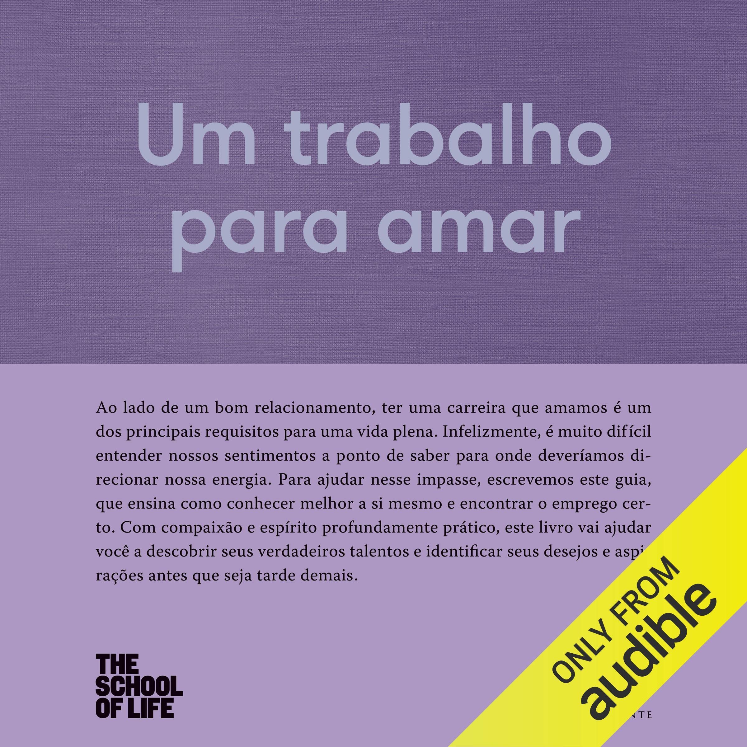 Um trabalho para amar