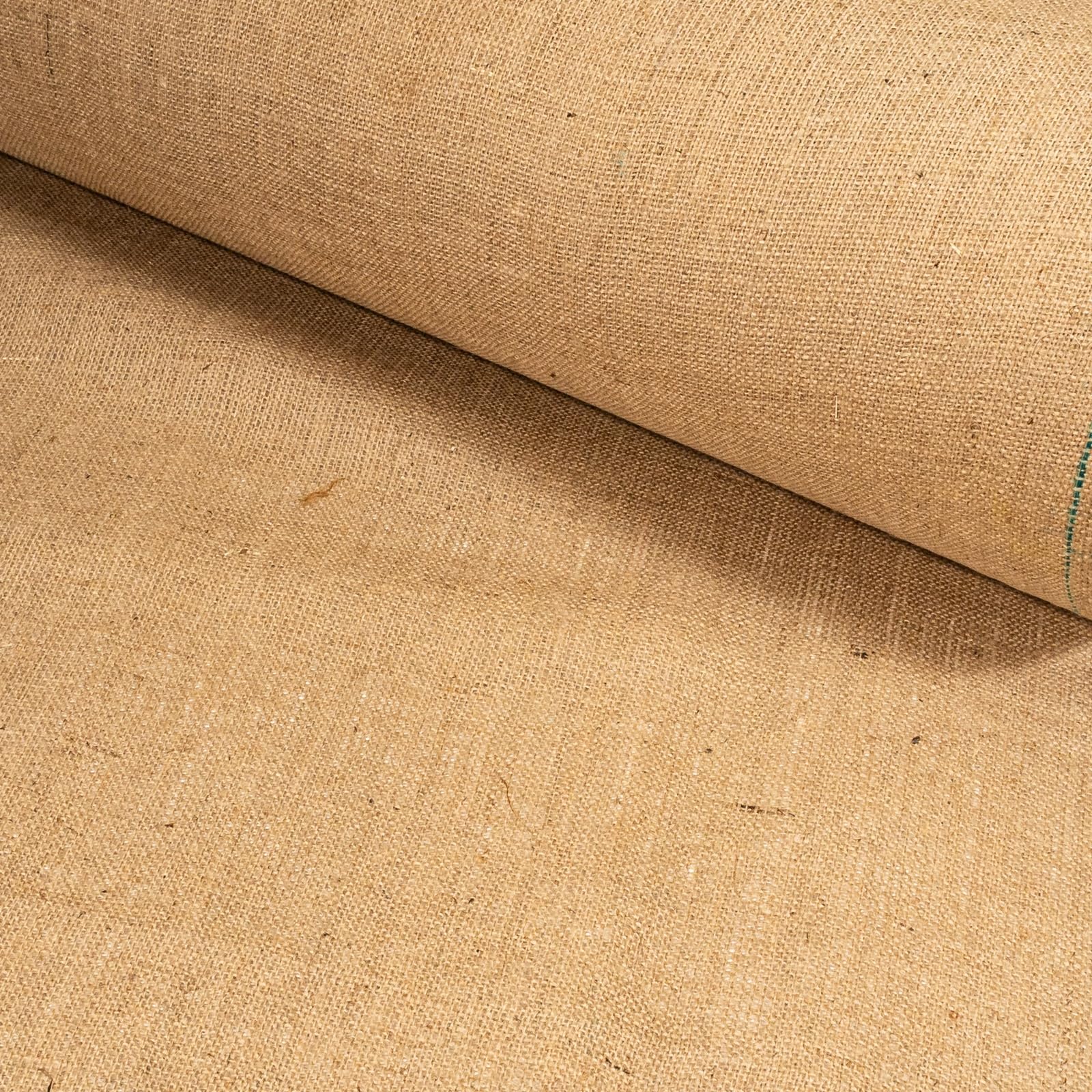 Fire Retardant Hessian Fabric (Burlap) – FR Treated, Flame Resistant Jute Cloth – Ideal for Stage, Events, Backdrops & Upholstery – 1 Metre Width - 40 Inches - Various Lengths (1 Metre)