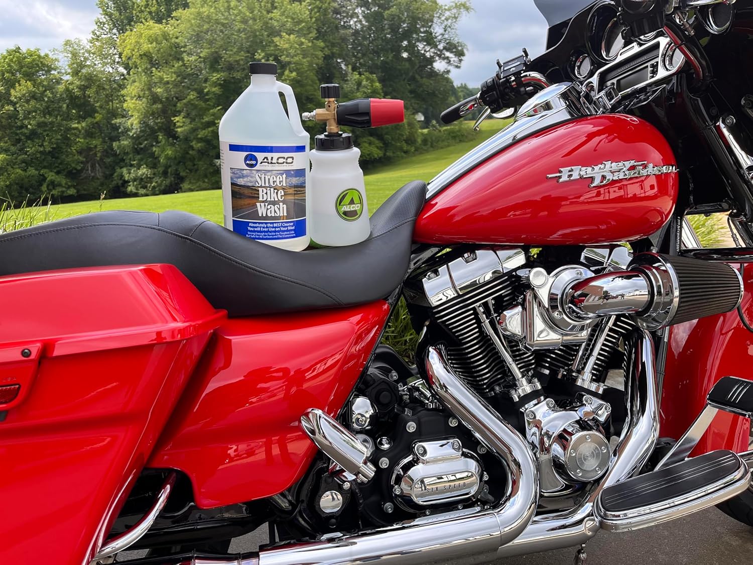 ALCO Street Bike Wash - Motorcycle Wash and Cleaner, 1 Gallon, Pack of 1