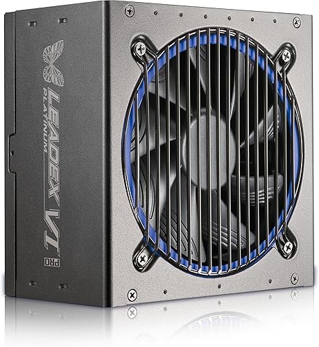 Super Flower Leadex VI Platinum PRO 850W ATX 80 Plus Platinum Fuente de alimentación certificada Platinum, 10 años de garantía, completamente