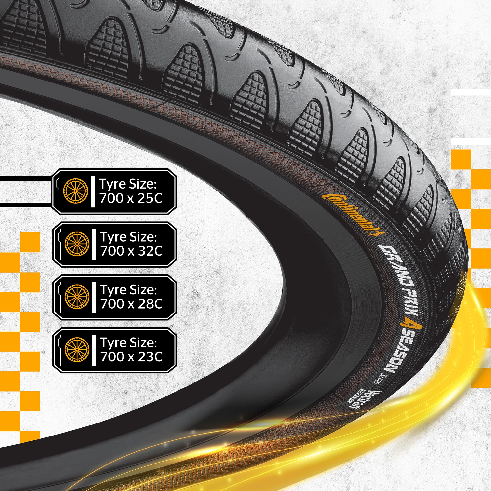 Amazon | コンチネンタル(Continental) Grand Prix 4-Season 700x28C