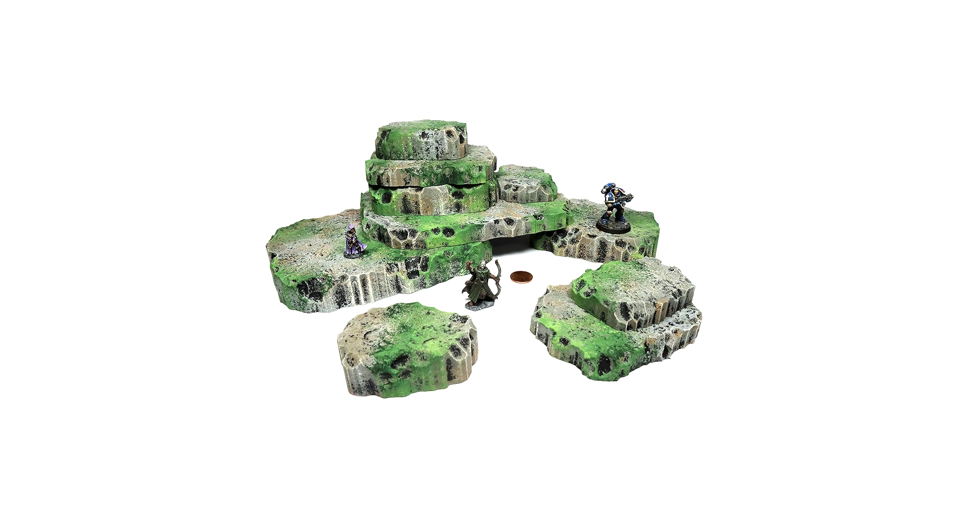 Amazon.com: Mossy Stone Stacking Modular Hills Set