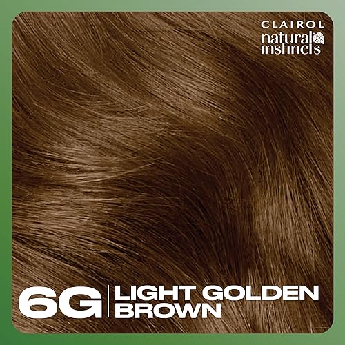 Vista 92 de Clairol Natural Instincts - Tinte para el cabello demi-permanente, color marrón medio (Medium Brown) 5, paquete de 1 unidad 4 Marrón oscuro,4