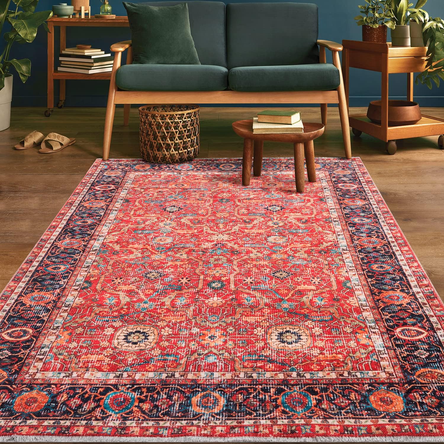 BY COCOON Area Rug 6'x9' Rugs for Living Room Rugs for Bedrooms Area