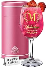 Kies CROWNLY CRYSTAL® Regalo Sorella Compleanno Regalo Natale Bicchieri Vino Regali Zia Personalizzato Idea Regalo Regali Per Migliore Amica Regalo Fratello Compleanno Regalo Donna Compleanno (M)