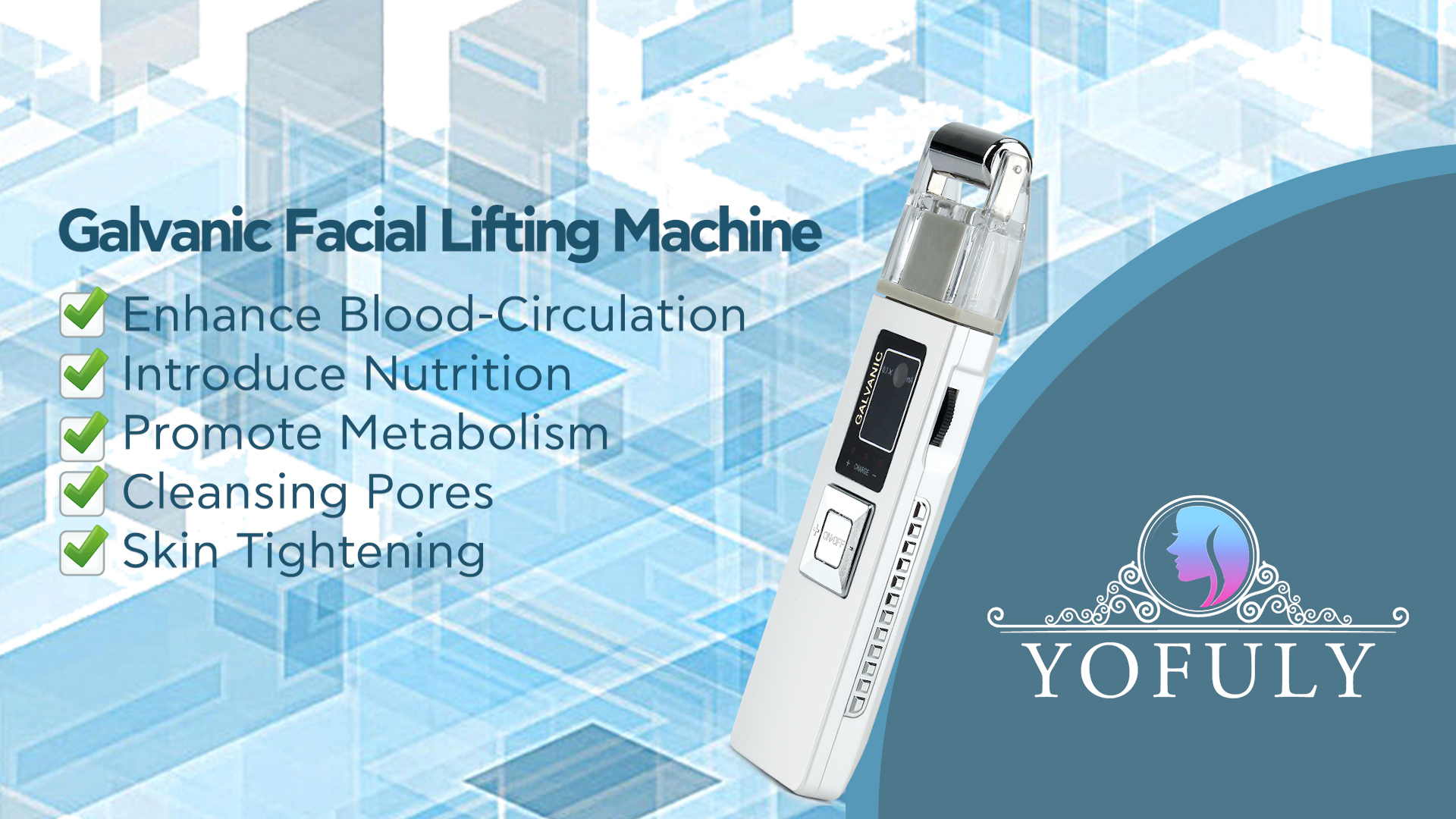 Amazon.com: Portable Galvanic Microcurrent Skin Firming Machine