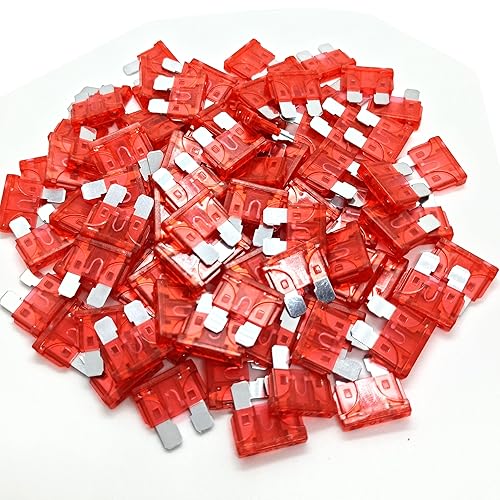 Miniatura 7 de Fusible estándar de 35 amperios (100 unidades), fusibles de hoja de coche de 35 A para cocheRVcamiónSUVmotocicletabarco (35A)