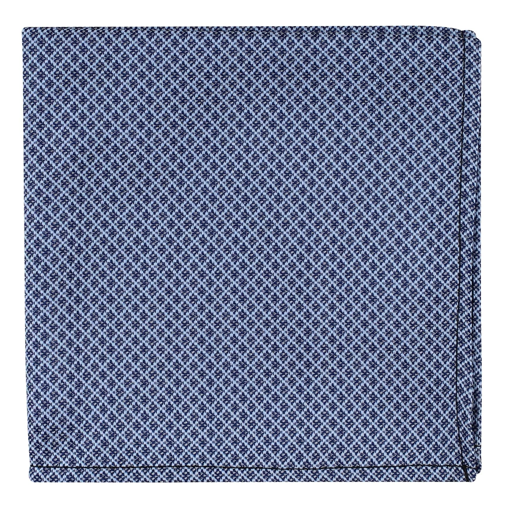 kovove The Essentials Checkered Pocket Square For Men-picture-40