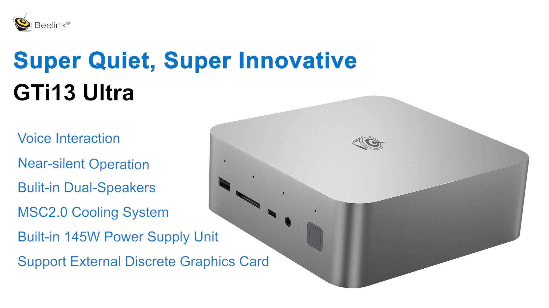 Beelink Gti13 with EX proドッキング（未使用） ミニPC Beelink | Beelink GTi Ultra Series & EX Pro Docking Station