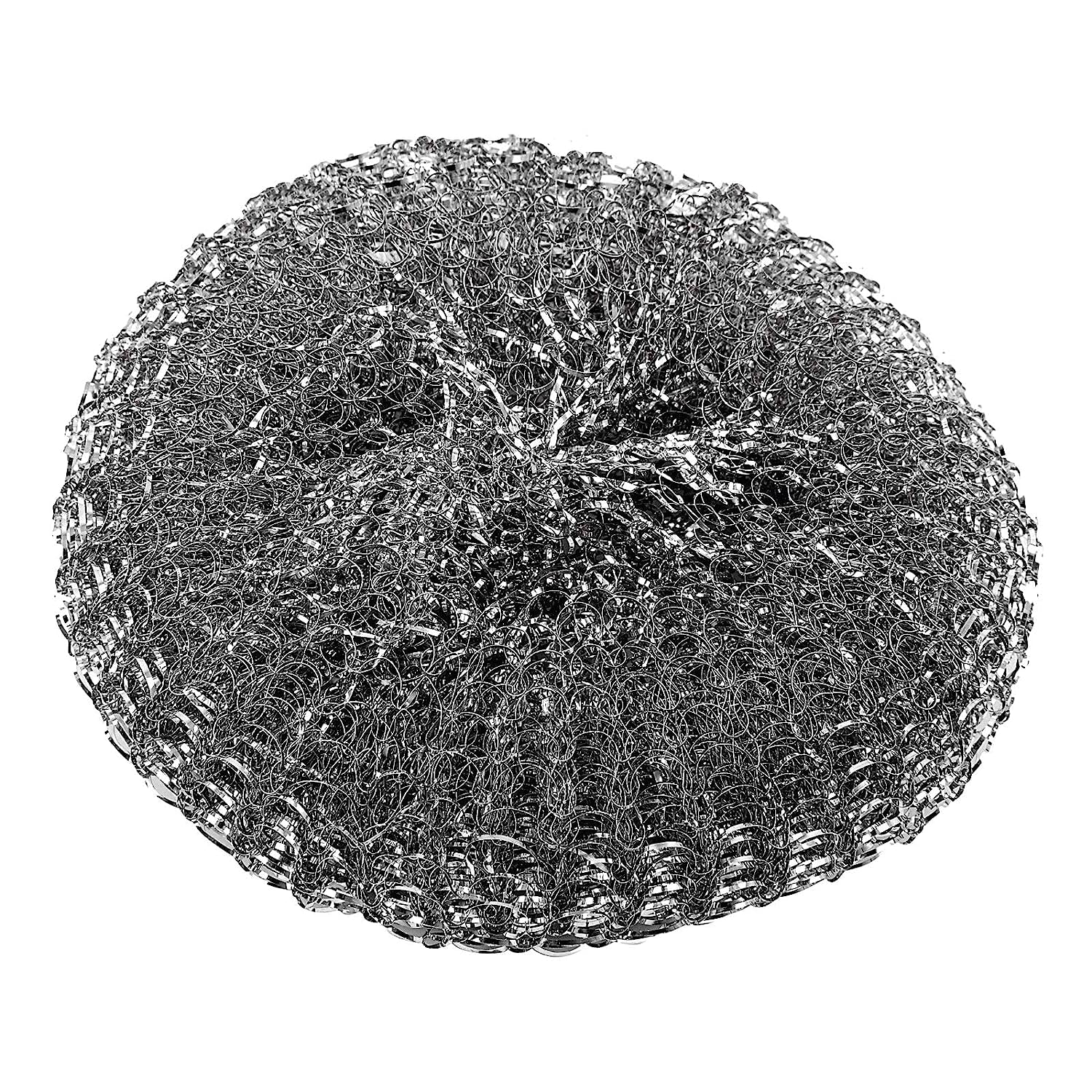 YORK Stainless Steel Scrubber - Metal Scouring Pad - Steel Wool - Home and Kitchen Cleaning - Useful for Dishes, Kadai, Cookware - Effective on Tough Stains and Dirt (Pack of 4) (B0BZ4TQS9R) Amazon Price History, Amazon Price Tracker