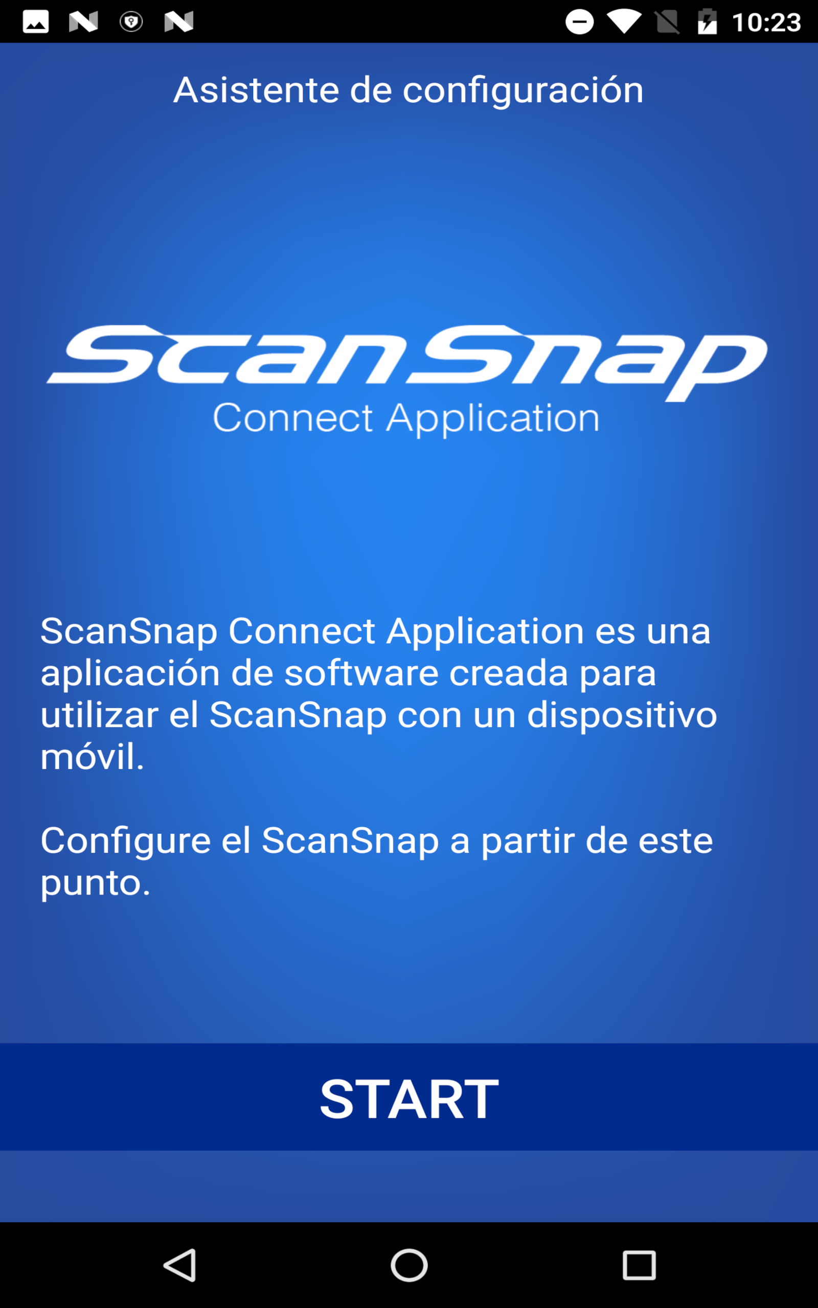 Aplicación ScanSnap Connect Application en Amazon Appstore