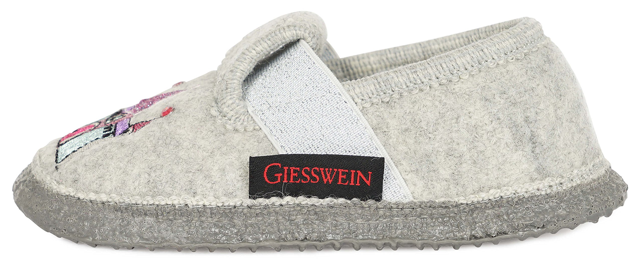 Giesswein Mädchen Hausschuhe Thüngen Prinzessin - Warme Wollfilz-Pantoffeln