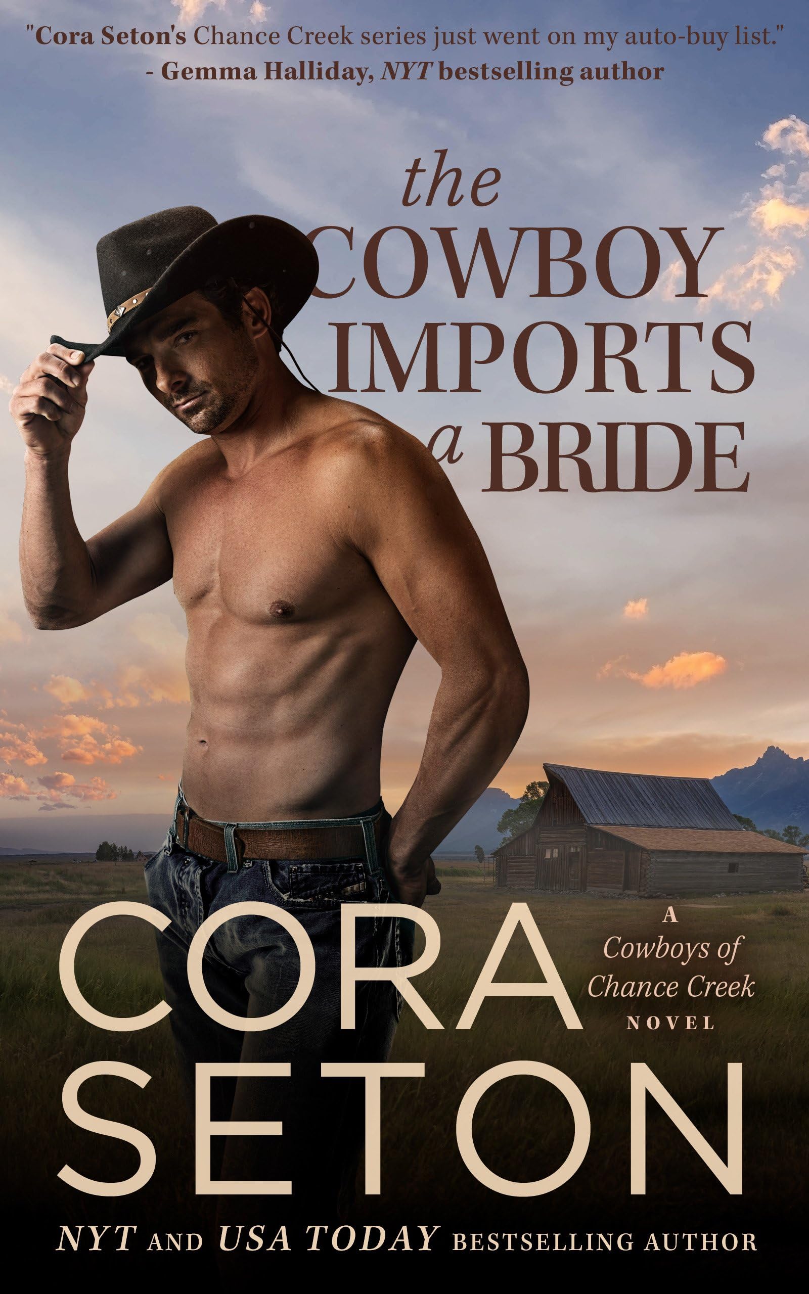 The Cowboy Imports a Bride (Cowboys of Chance Creek, Book 3) Kindle Edition