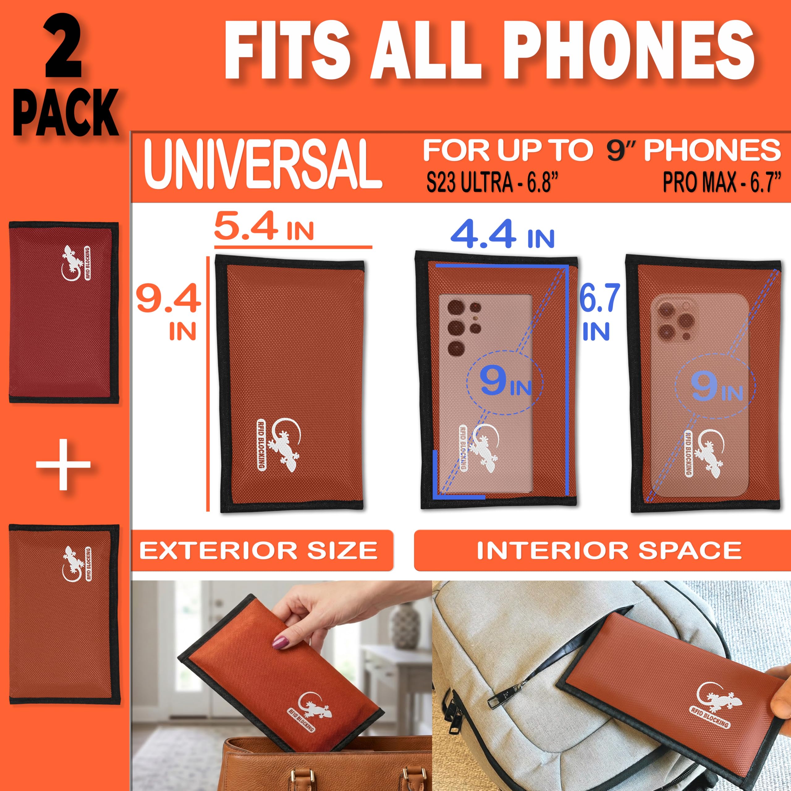 Faraday - Funda protectora antiseguimiento GPS RFID para llave de coche, bloqueo de señal de coche, funda protectora para teléfono celular, llave de coche, privacidad de datos, seguridad de