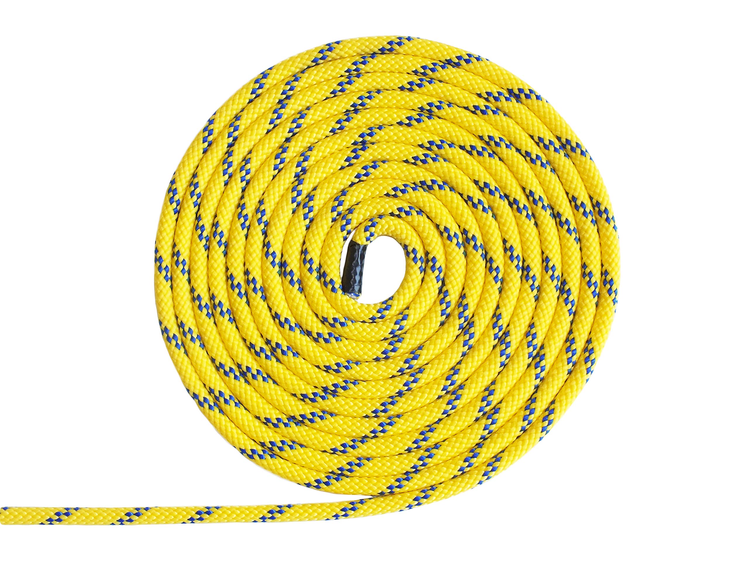 Pelican Rope Multifilament Polypropylene Rope (1/4 in) – Solid Braid Derby Rope – Lightweight, Buoyant, High Visibility – Dock, Floating, Water Rescue Line – Several Lengths (150ft)
