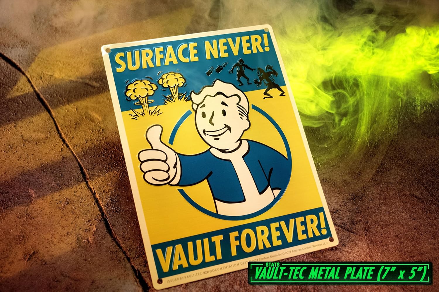 Fallout Vault-Tec Plate: A Glimpse into the Dweller Kit
