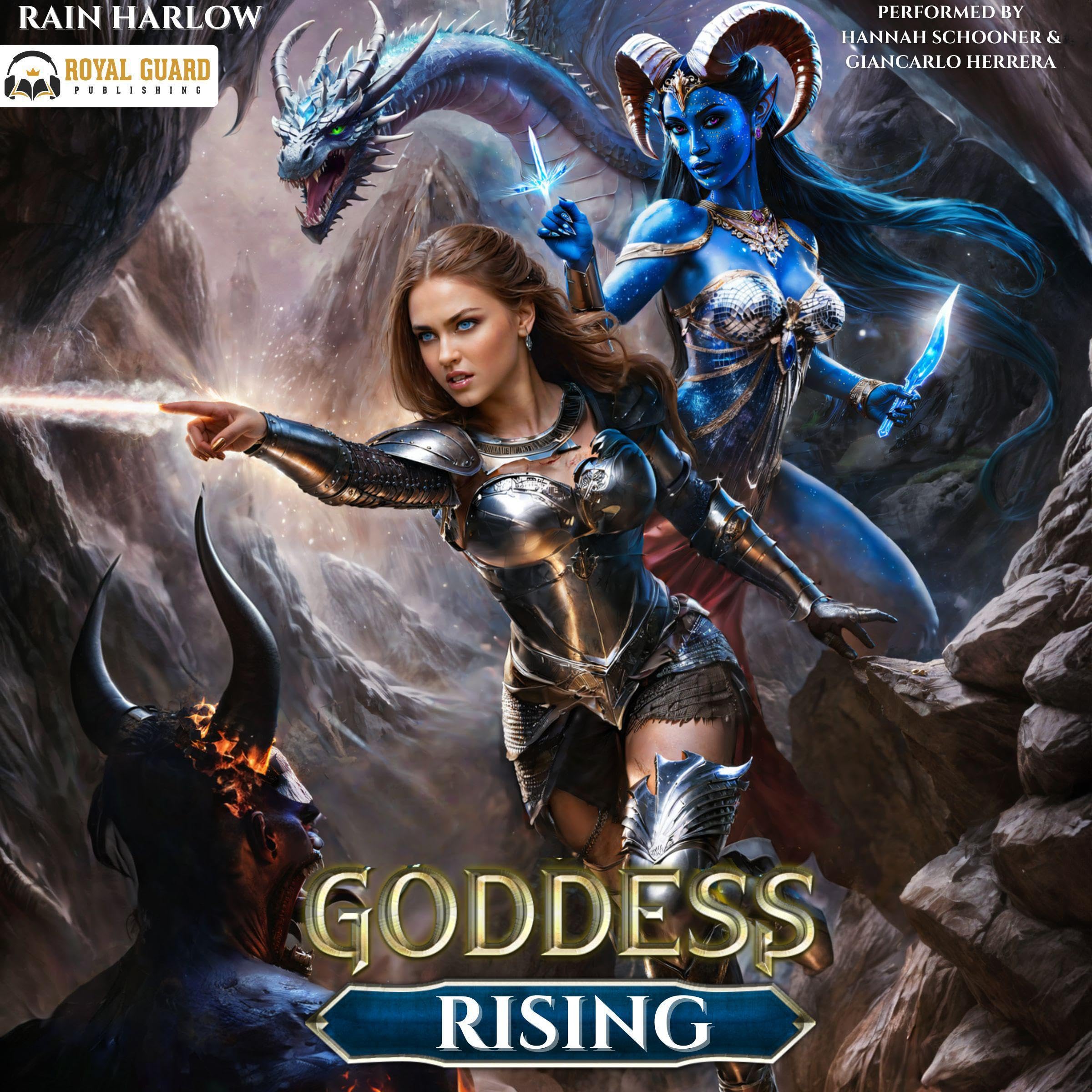 Cover art for Goddess Rising